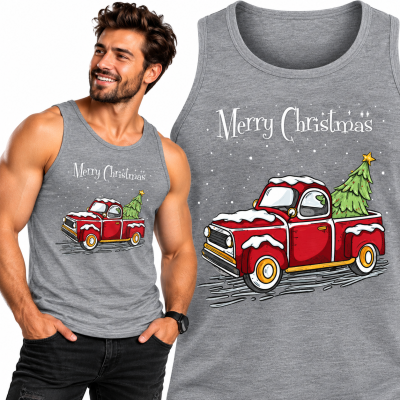 TANK -TOP ŚWIĄTECZNY MERRY CHRISTMAS 1